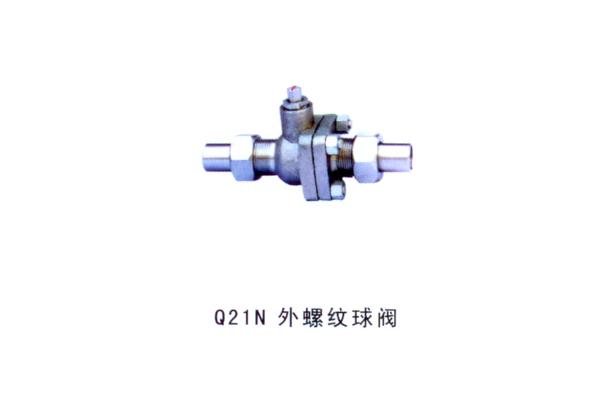 Q21N 外螺紋球閥
