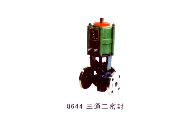 Q644 三通二密封球閥